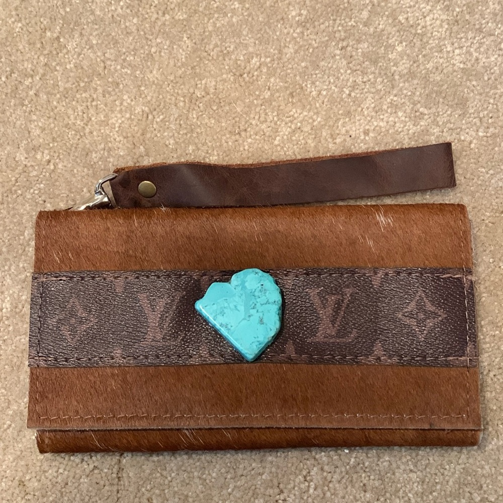 Leather Wristlet